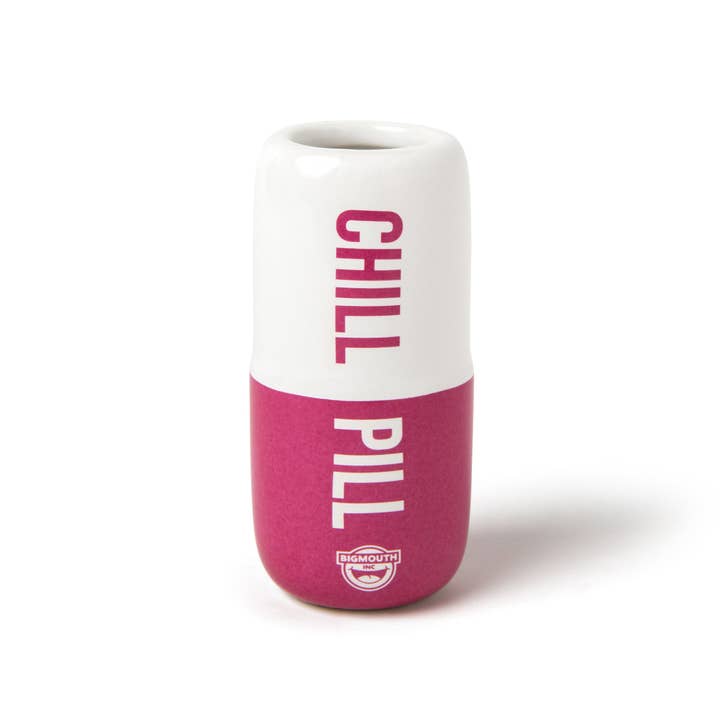 BigMouth Inc - Wholesale Shot Glass - Chill Pill Shot Glass (Ceramic)