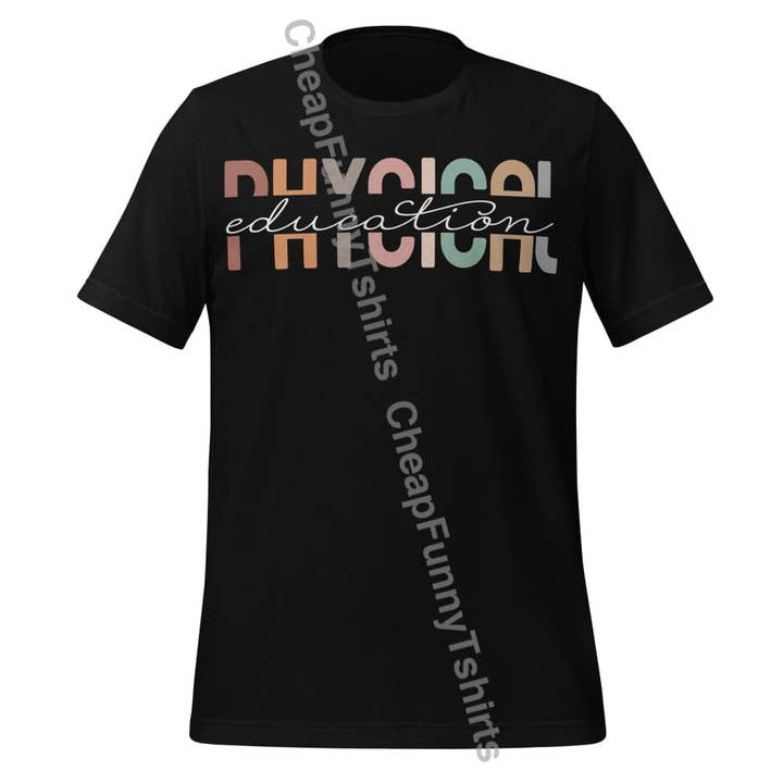 Camiseta unisex de Educación Física para venta al por mayor de Black and Gifted LLC