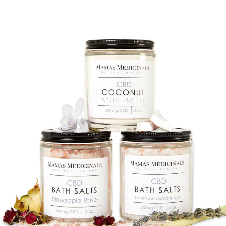 Mamas Medicinals - Wholesale CBD Bath Salts & Soaps - CBD Bath Salts3