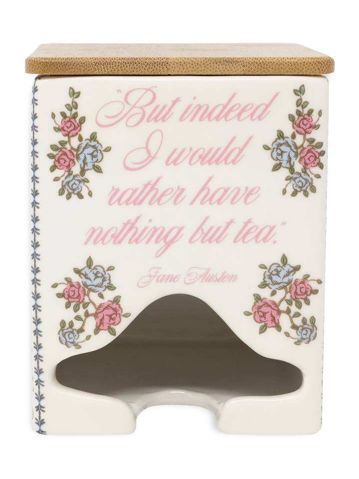 Tea Bag Caddy, High Society for wholesale by Steel Mill and Co.