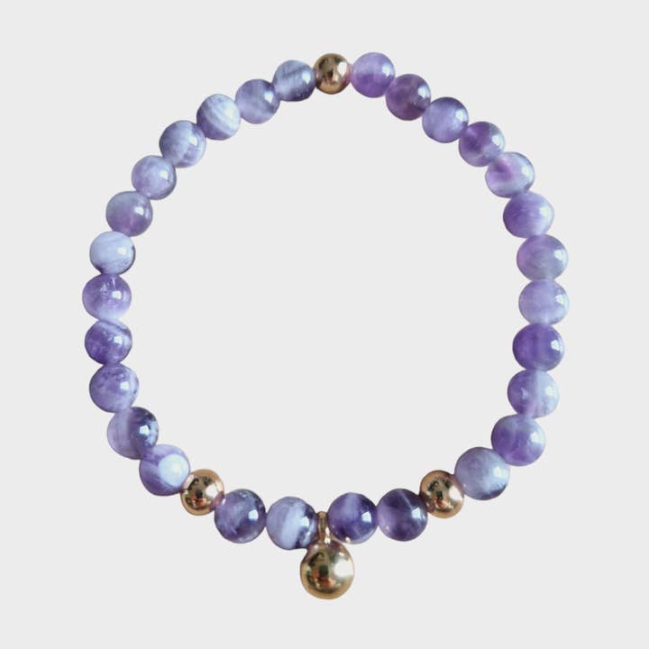 Edelsteinarmband Amethyst für den Großhandel von eigenART handgemachte Einzelstücke