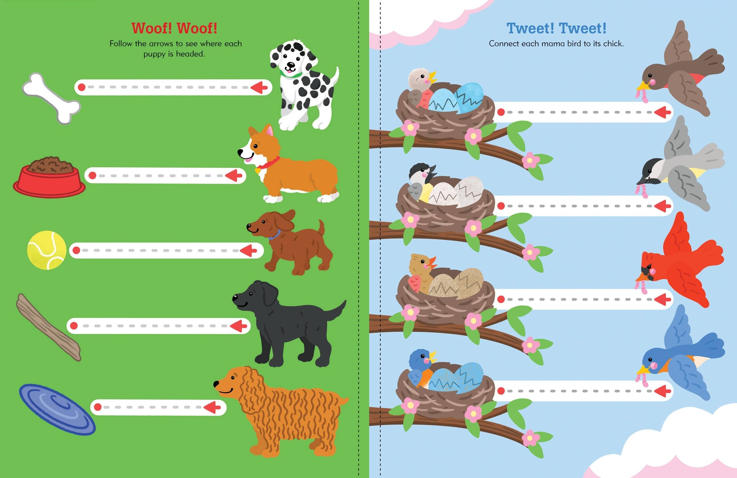 Peter Pauper Press - Vente Livre de coloriage et d'activités pour enfants et bébés - Trace & Learn : Contrôle du crayon !3