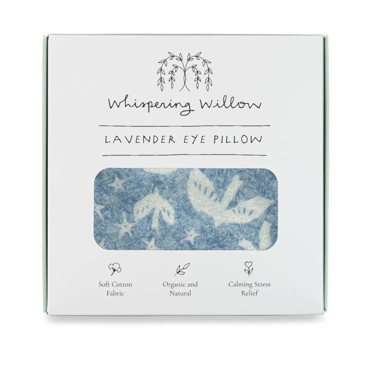 Whispering Willow - Wholesale Spa/Therapy Pillow - Eye Pillow, Lavender - Fly Away - Boxed