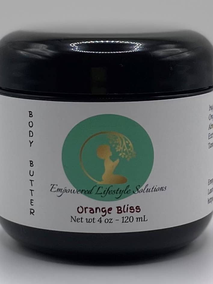 Orange Bliss Body Butter for wholesale by Empowered Lifestyle Solutions