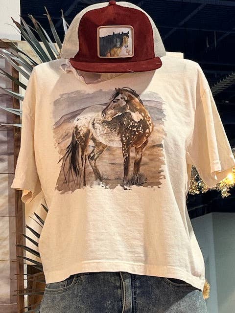 Ivory No Name Horse - Tees  for wholesale on Faire2