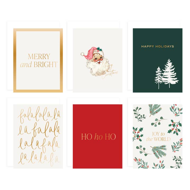 Sweet Water Decor - Wholesale Christmas Card - *NEW* Assorted Holiday Cards Boxed Set - Christmas Cards1