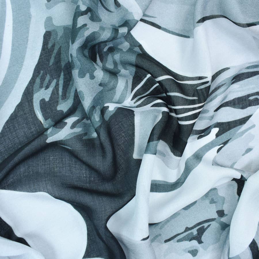 Dupatta Designs - Wholesale Scarf - Women's - Armstrong Modern Abstract Scarf3