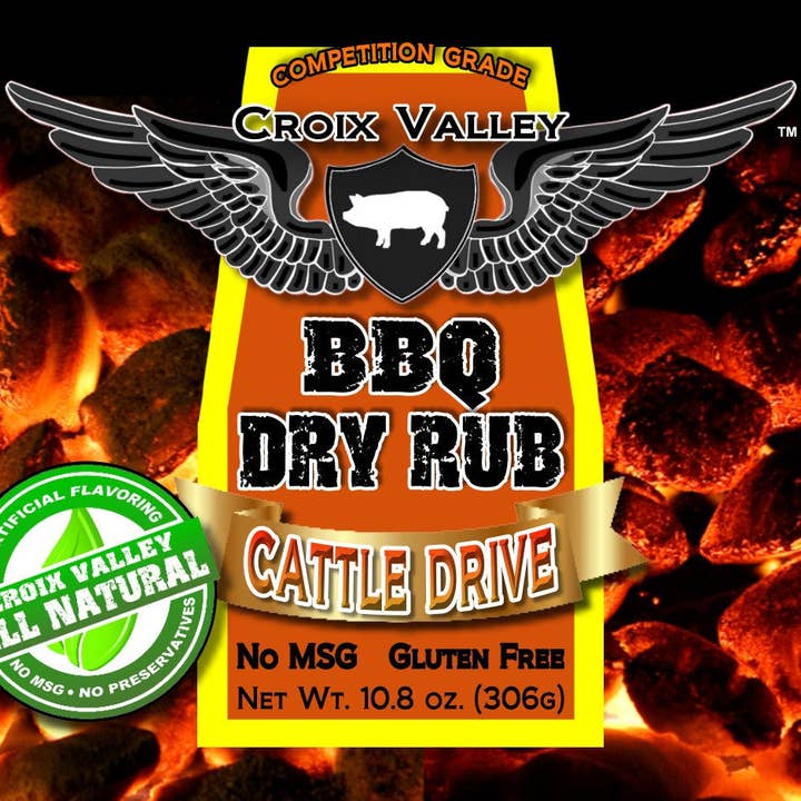 Croix Valley Foods - Wholesale Rub - Valley Cattle Drive BBQ Dry Rub1