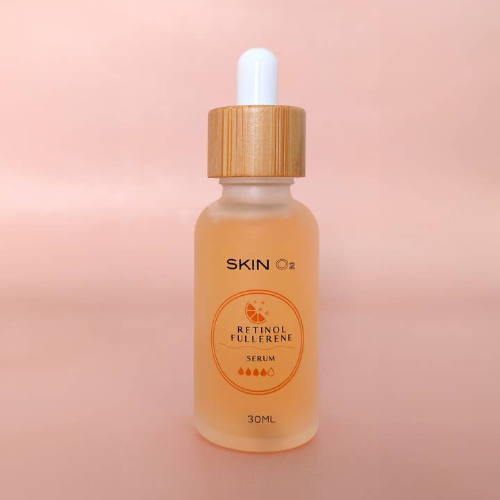 Skin O2 - Wholesale Facial Serum/Concentrate - 2% Retinol Fullerene Serum