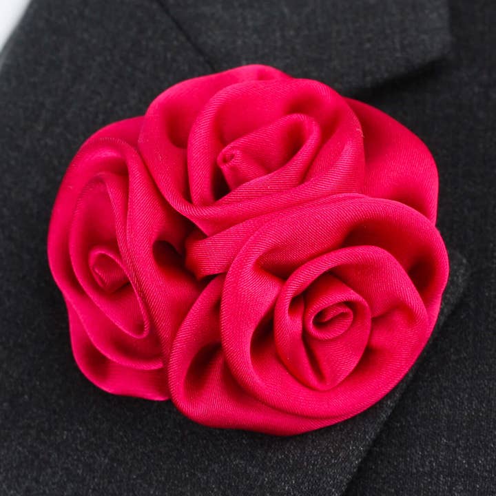 Triple Rose reversspeld, rood voor wholesale door Mrlapel