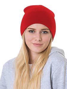 Bayside 8" Beanie for wholesale by AST Sportswear