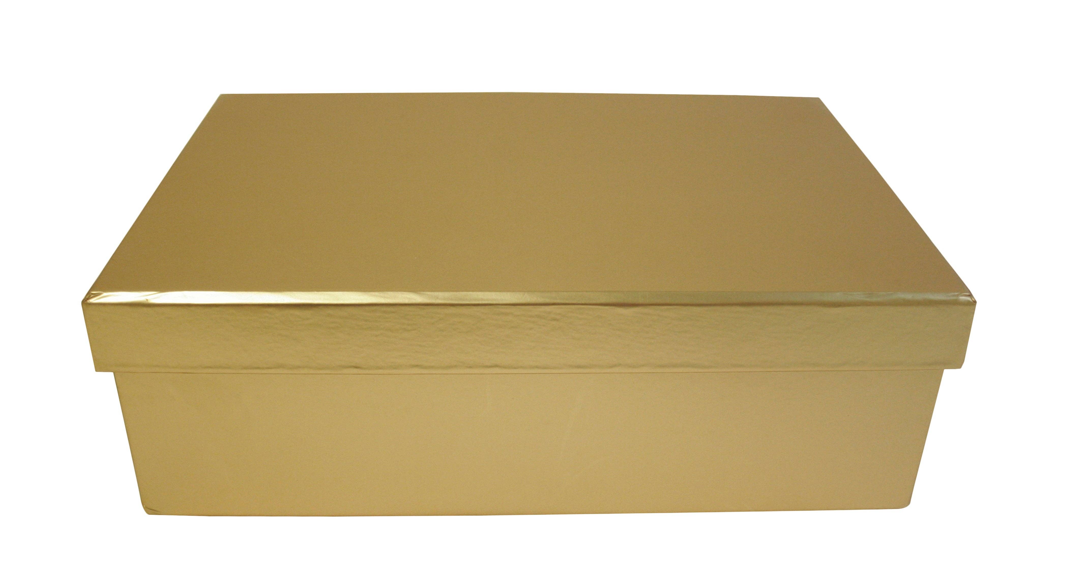 WALD IMPORTS - Vente Coffrets cadeaux - Boîte en carton doré de 9,5 po avec couvercle1