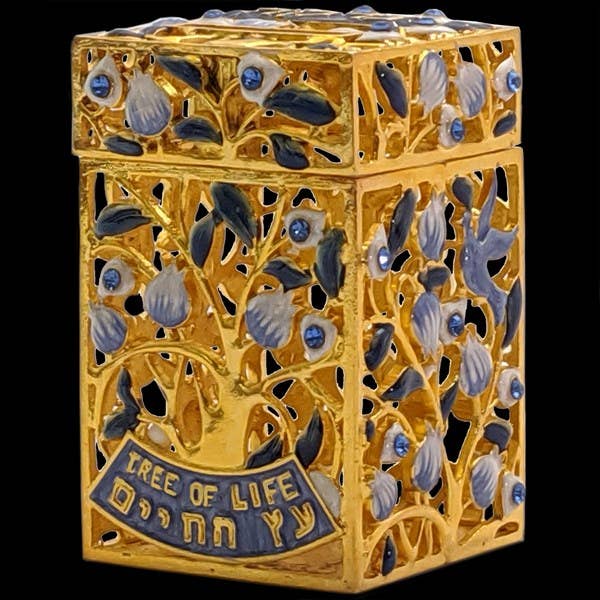 Tzedaka Box - Tree of Life for wholesale by Jewish Educational Toys
