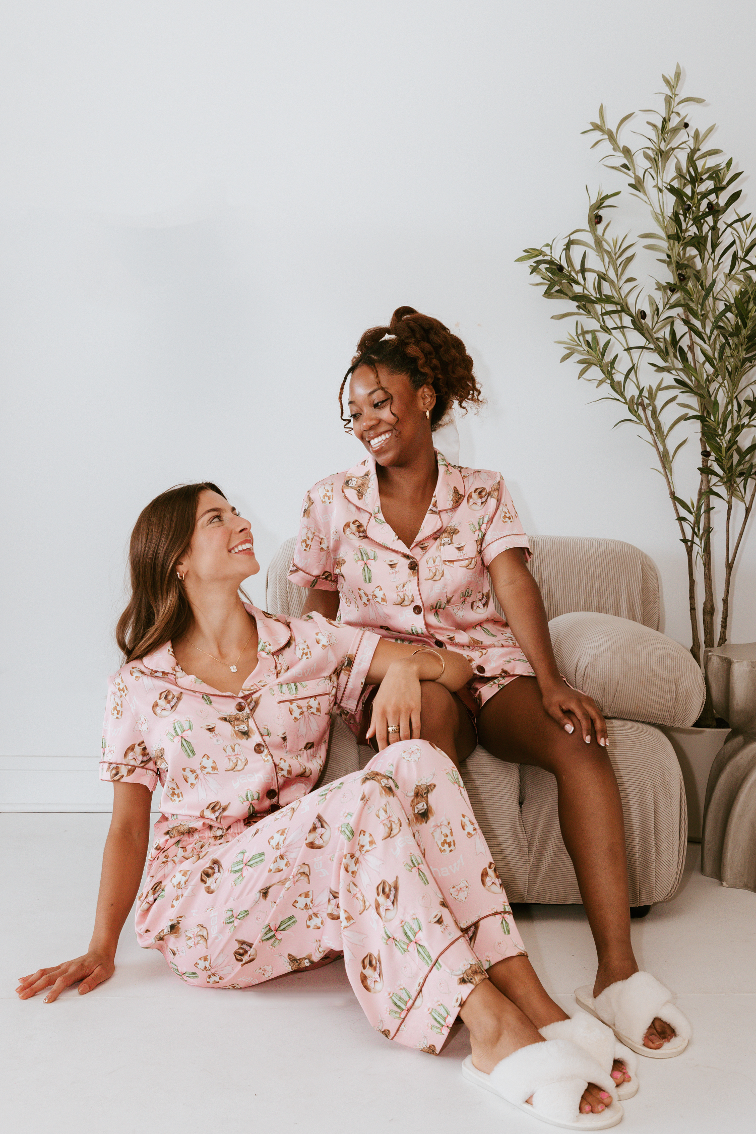 Spikes and Seams - Wholesale Sleepwear Set - Women's - Cowgirl Pajama Set, Western Sleepwear, Rodeo Pajamas, Cowboy6