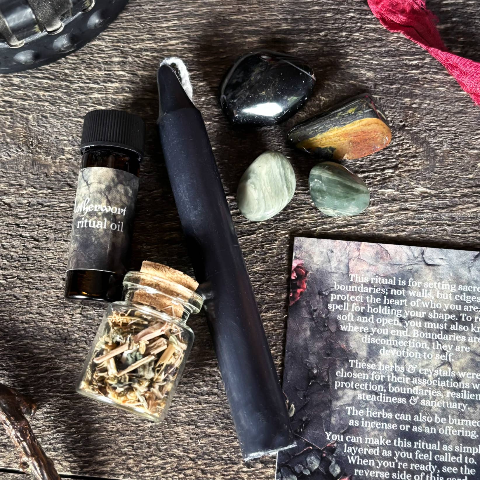 of Forest and Fae – wholesale Meditation supplies – Boundaries Spell Kit • Witchcraft Protection & Sacred Space1