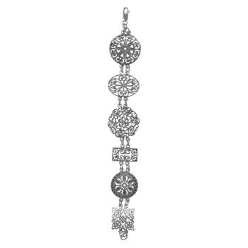 Linked Charleston Gate Bracelet for wholesale by G2 Silver