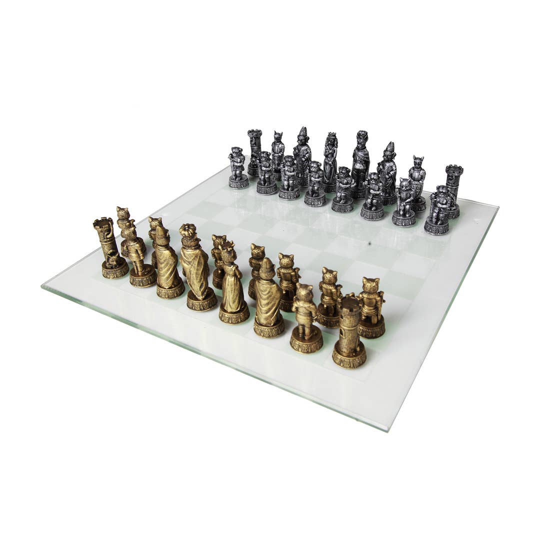 Pacific Trading - Wholesale Board Game - Chess Set - Dogs Vs Cats2