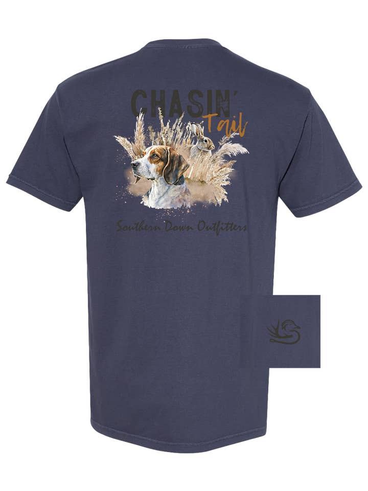 Southern Down Outfitters - Wholesale Screen Printed T-Shirt - Unisex - Chasin Tail Tee