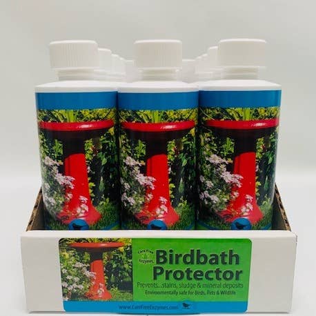 Birdbath Protector 8 oz 12 pk Display für den Großhandel von Carefree Enzymes