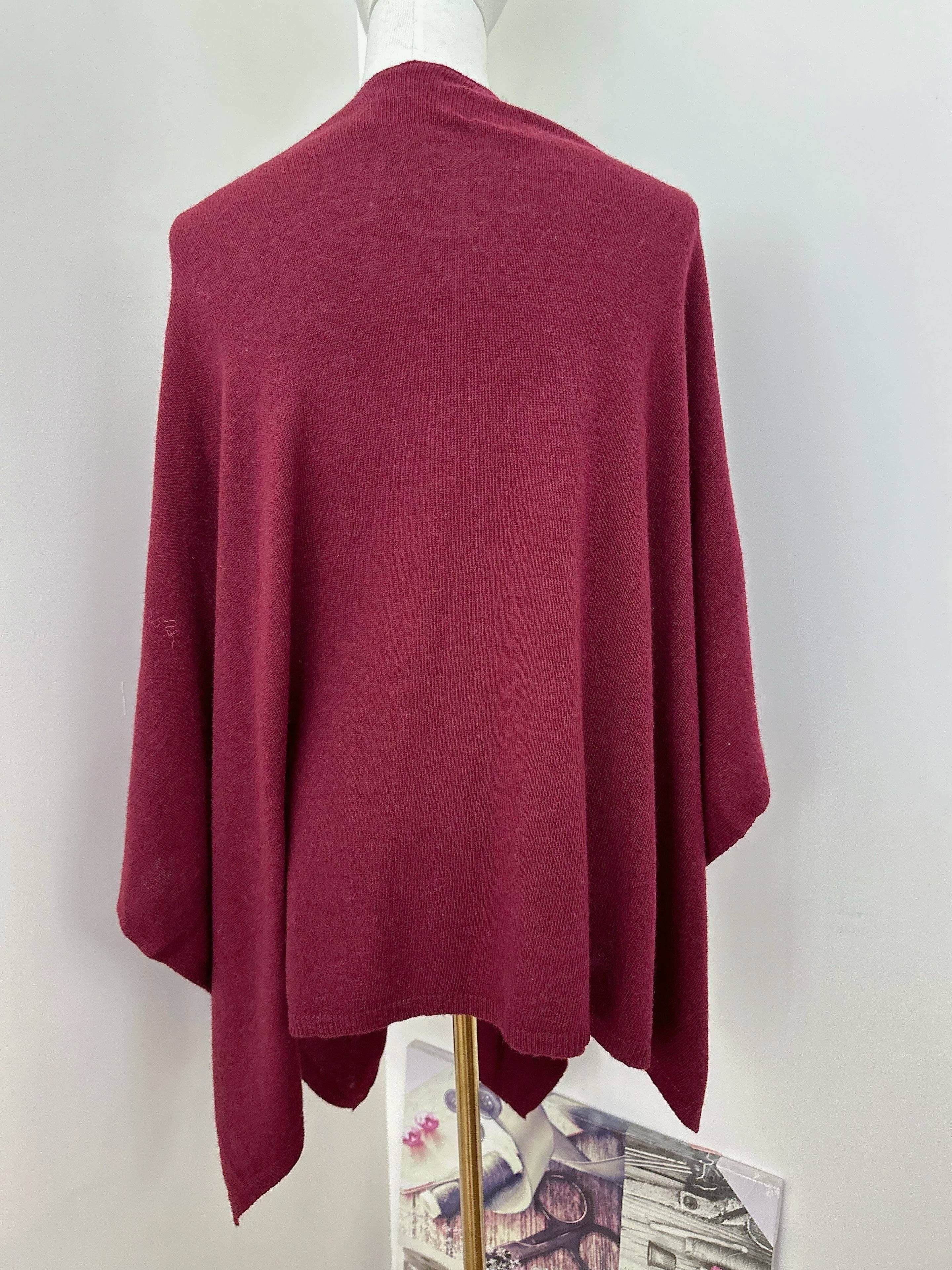 Orice - Wholesale Poncho - Women's - Knit poncho cape O/S fall/christmas - Orice18