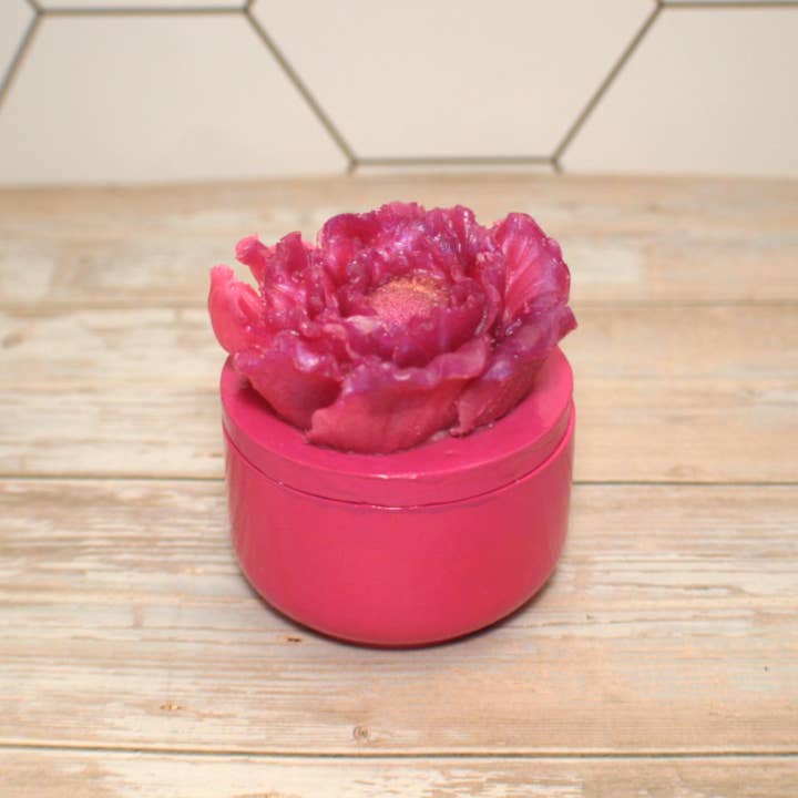 ShesSoCrafty Goods - Wholesale Jewelry Box/Organizer - Floral Concrete Jewelry Storage Box with Lid8