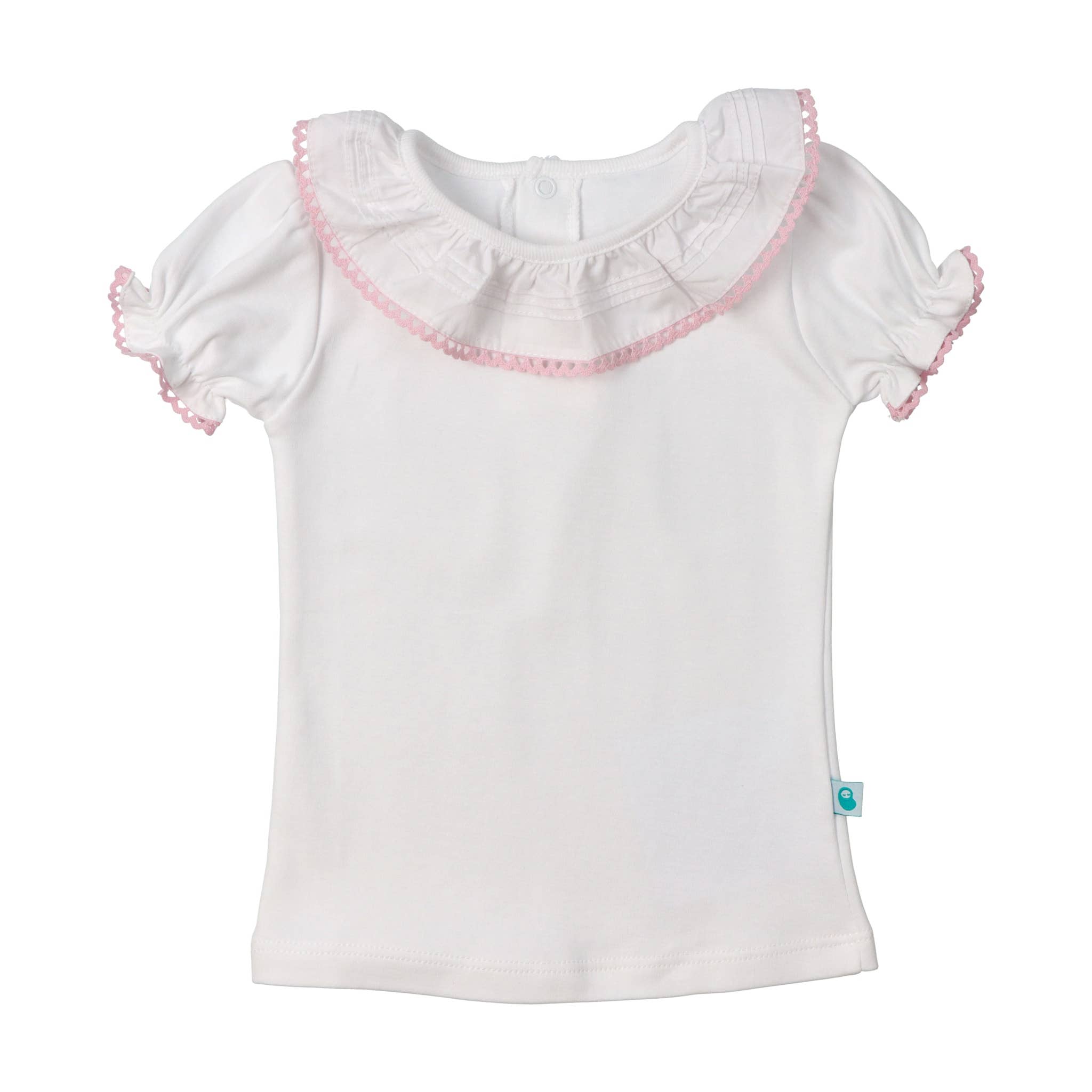 Bean Baby Clothes - Wholesale T-Shirt - Kids - Baby Cotton Shirt with Greek Lace Collar9