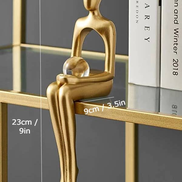 Moderny - Wholesale Decorative Figurine - Gold Abstract Figurines1