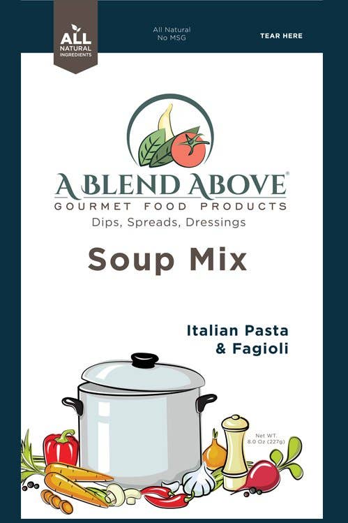 A Blend Above - Wholesale Soup - Italian Pasta & Fagioli Soup Mix3