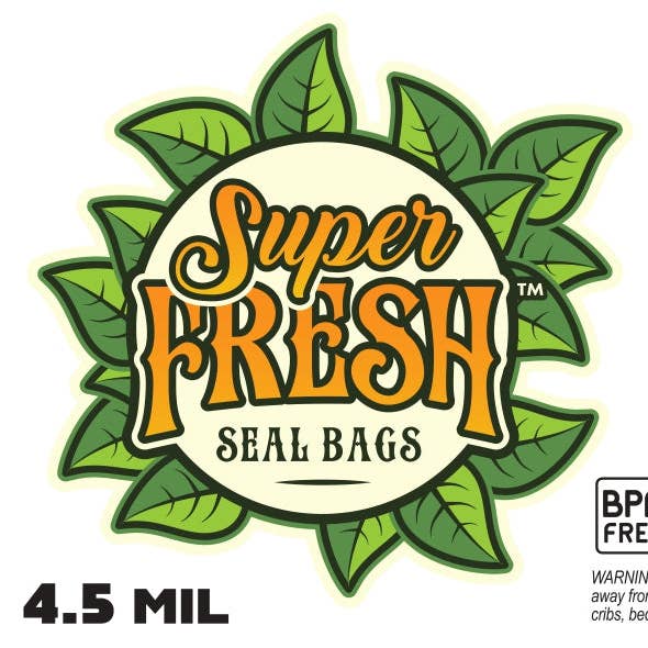 Super Fresh 11,5” x 22” Transparent 50 PACK pour la vente par Super Fresh Vacuum Seal Bags