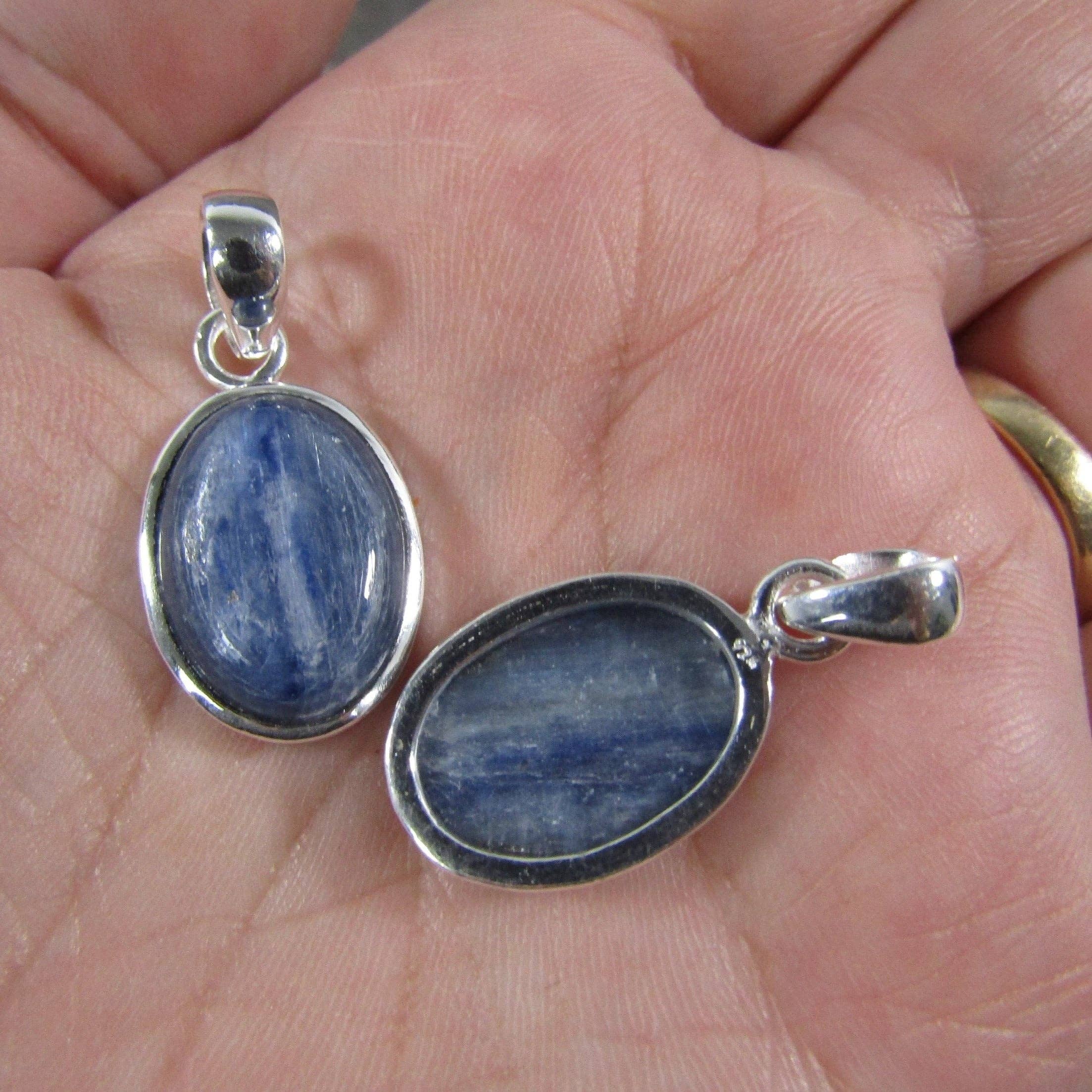 Keystone Crystals - Wholesale Individual Charm/Pendant - Sterling Silver Oval Pendants13