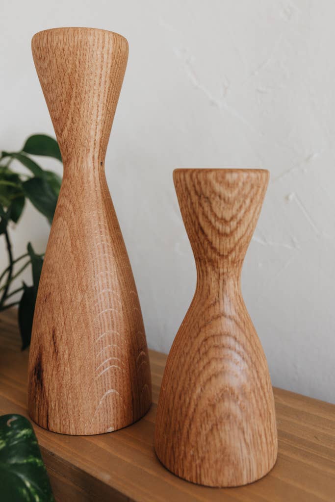 Crowned Free - Wholesale Candle Holder - Carpenter Candle Holder - Small - Made by Survivors16