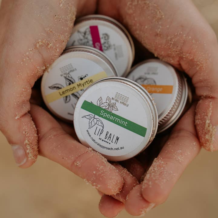 Natural Approach - Wholesale Lip Balm - Vegan Lip Balm - Spearmint 10g4