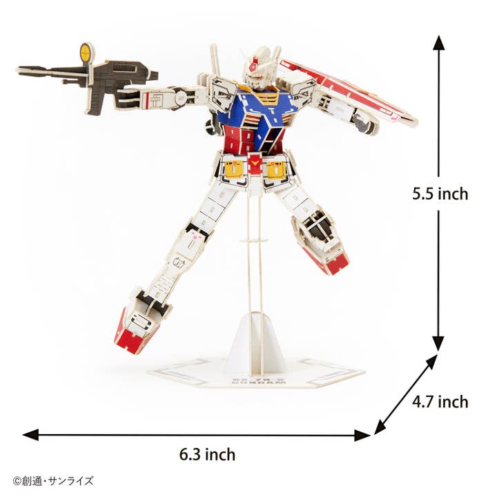 Magnote - Wholesale DIY Craft Kit - si-gu-mi PRO Mobile Suit Gundam RX-78-2 The Origin 3D Puzzle
