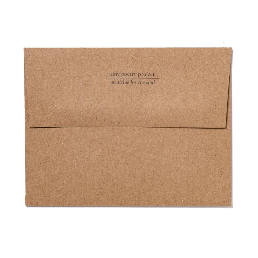 tiny poetry project - Wholesale Mother's Day Card - Mother's Day: Plantable Mother's Day Card2