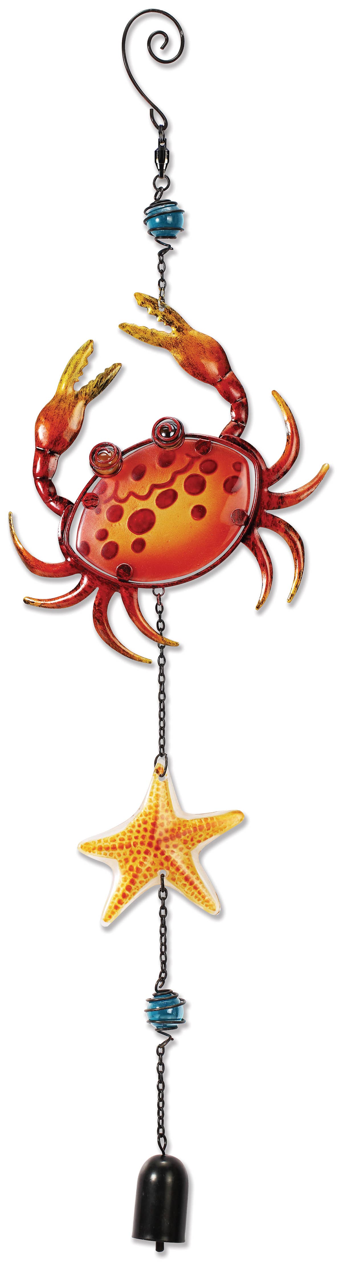 Sunset Vista Designs - Vente Attrape-soleil - Suncatcher Crabe & Star Fish1