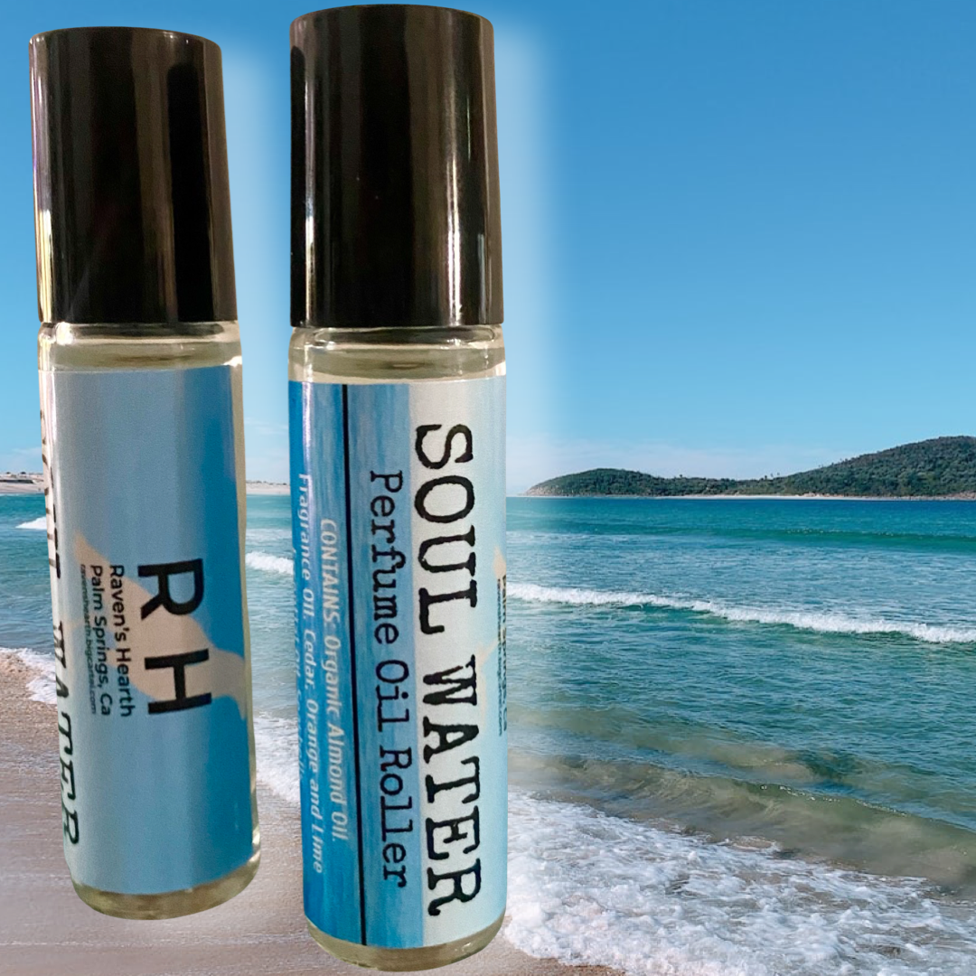 Raven’s Hearth - Wholesale Roll-On Fragrance - Soul Water Perfume Oil | Ocean Scent | Gender Neutral 4