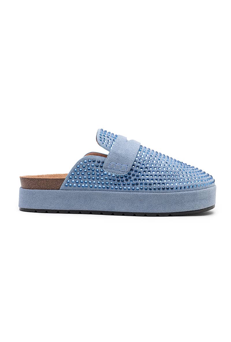 LADY GLORY - Wholesale Mules - Women's - Platform mules adorned with sparkling rhinestones3