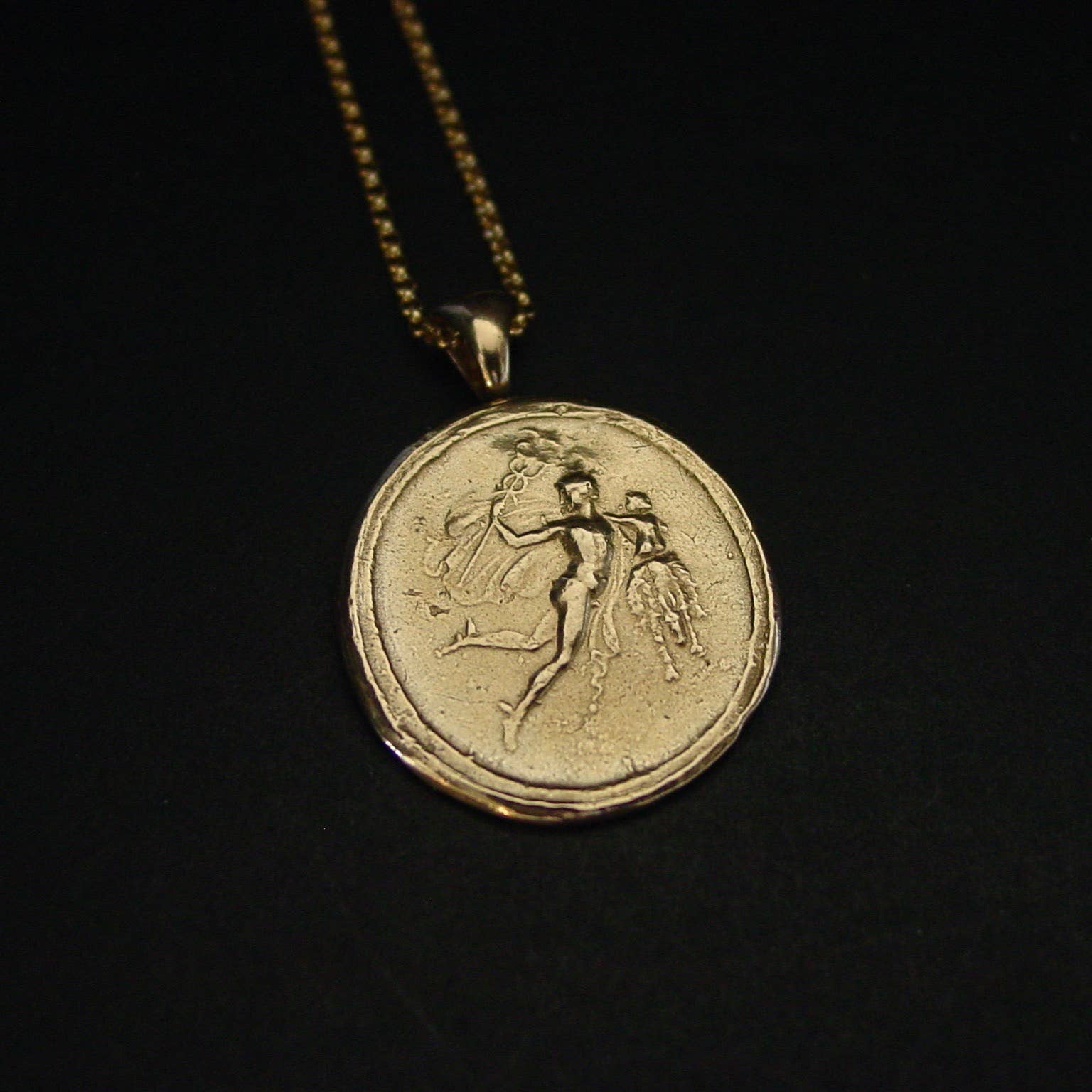Vis a Vis Jewelry - Wholesale Individual Charm/Pendant - God Hermes and Tyche Cameo Pendant8