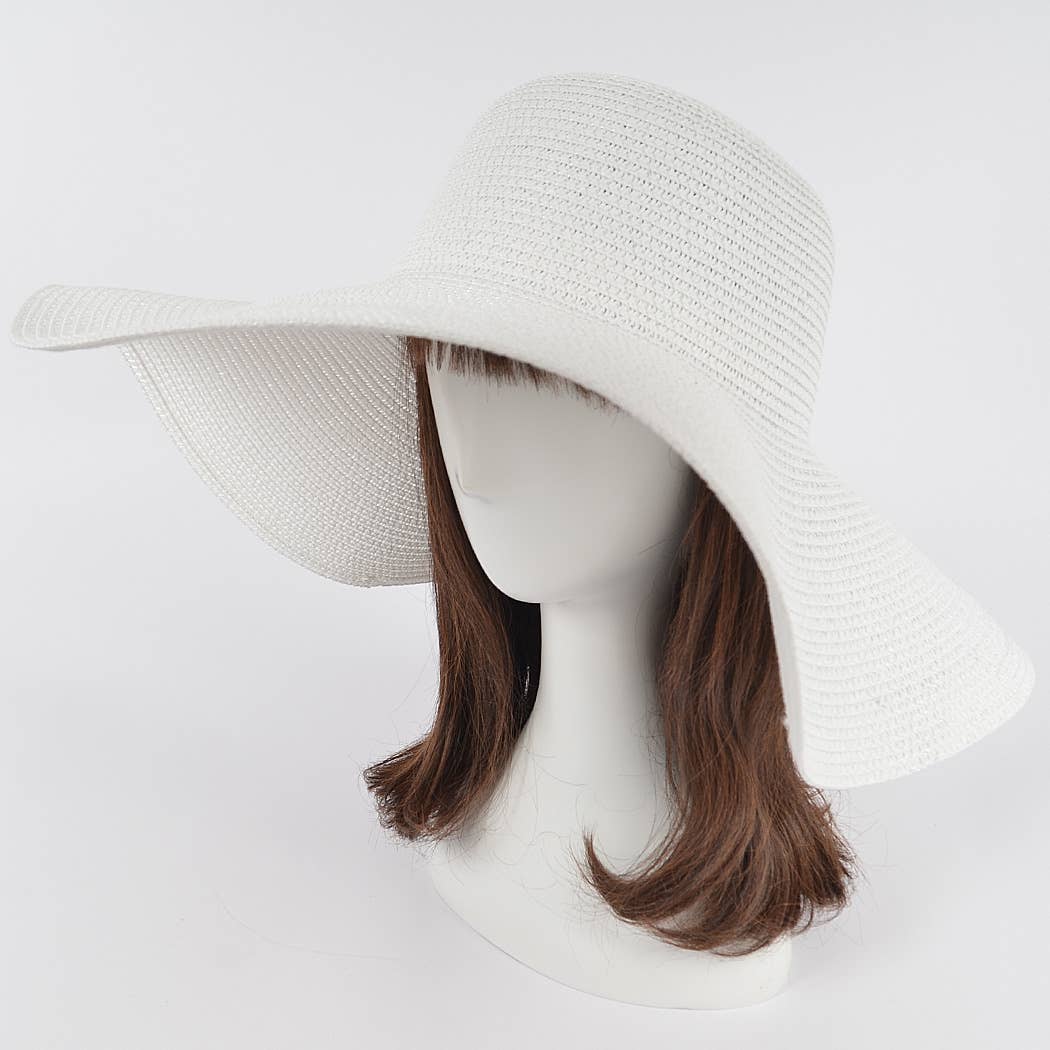 3AM BY H&D ACCESSORIES - Wholesale Straw Hat - Women's - Wide Brim Beach Hat2