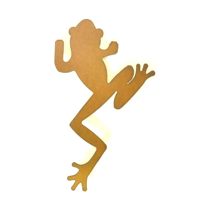 Universal Ironworks USA - Wholesale Outdoor Ornament/Decor - Frog Rustic Fence Climber0