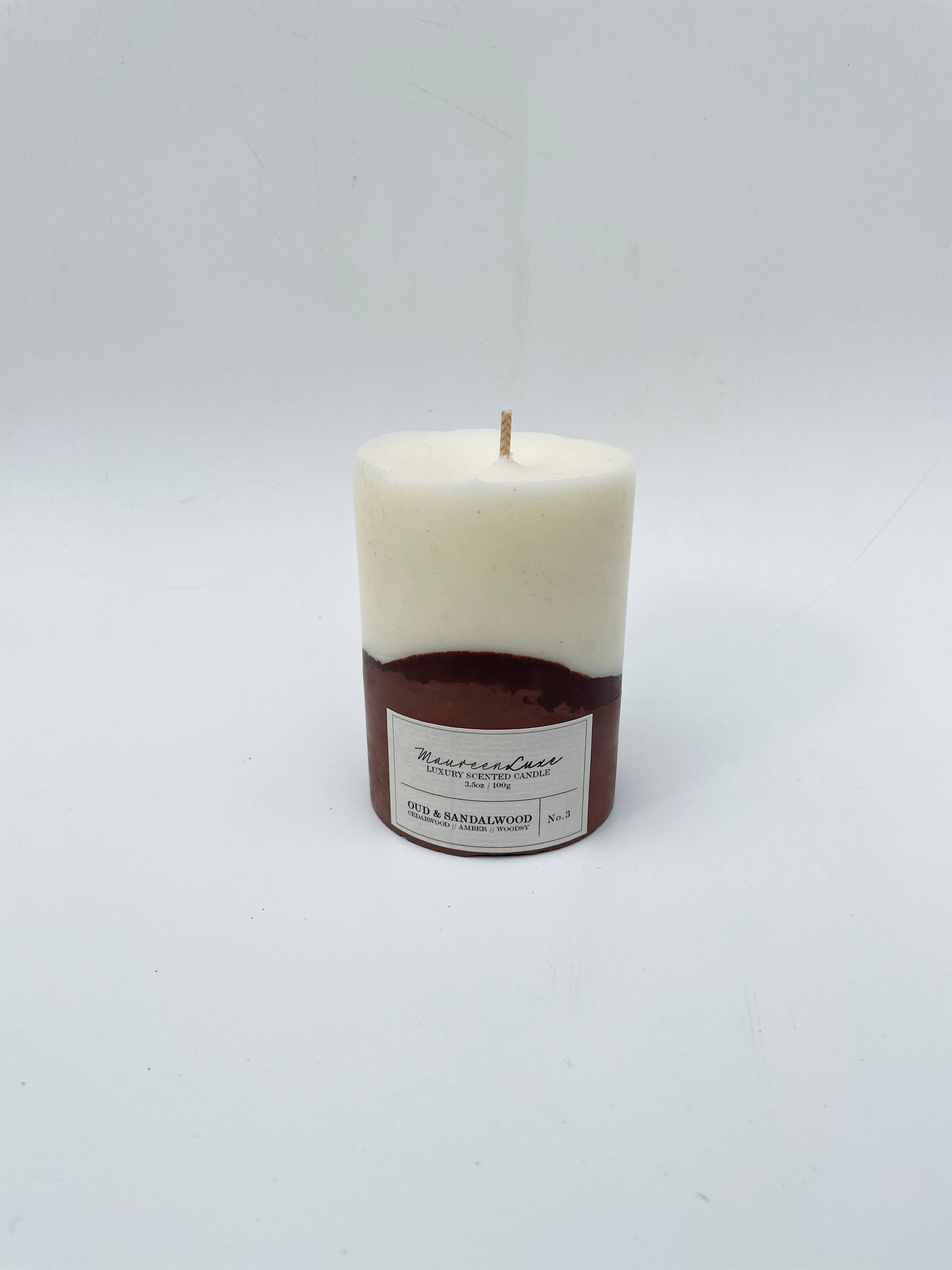 Maureen Luxe Studio – wholesale Pillar candle – Oud Pillar Candles9