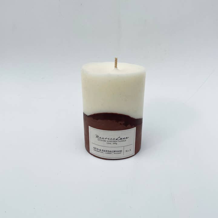 Maureen Luxe Studio – wholesale Pillar candle – Oud Pillar Candles9