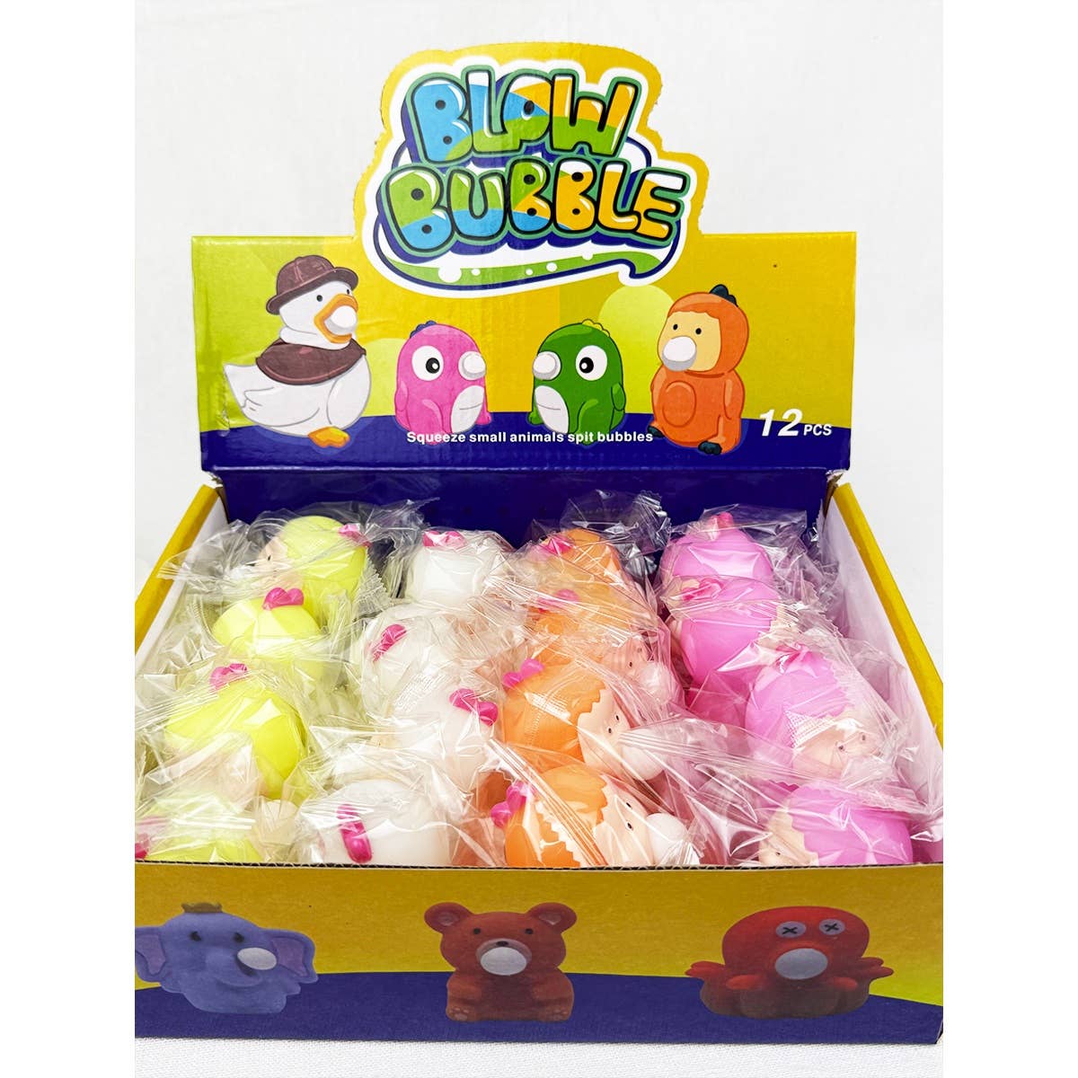 MIX COLOR Cute Babies Spit Bubbles Squeeze Toys for wholesale on Faire6