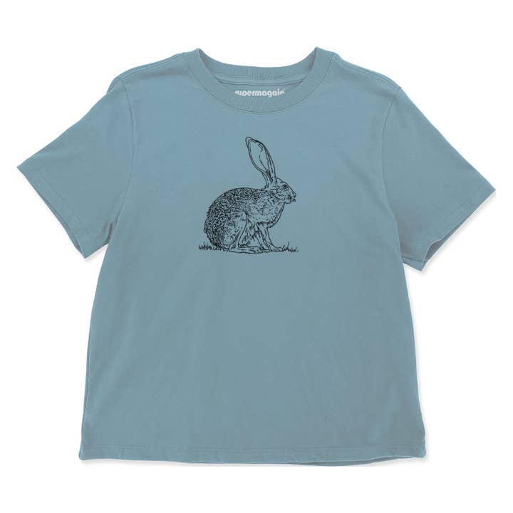 Rabbit Gwenn Heavyweight Tee for wholesale by Supermaggie @ Faire