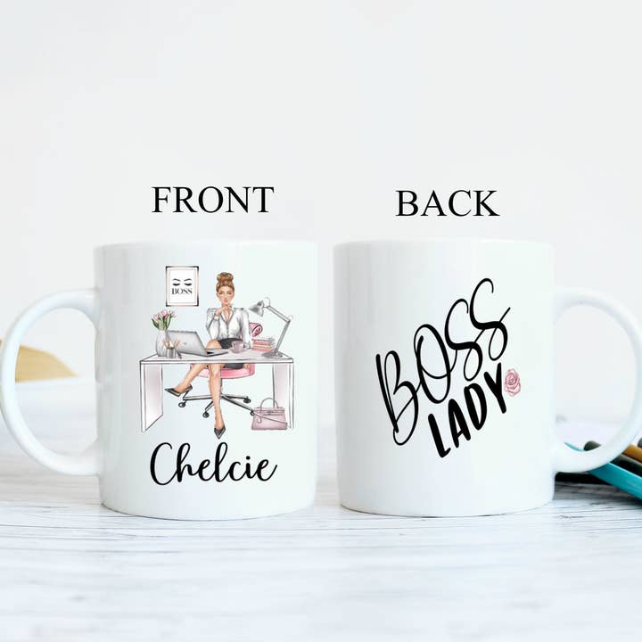 UNIQUE CREATION 4U, LLC – Großhandel Kaffeebecher – Boss Lady Tasse