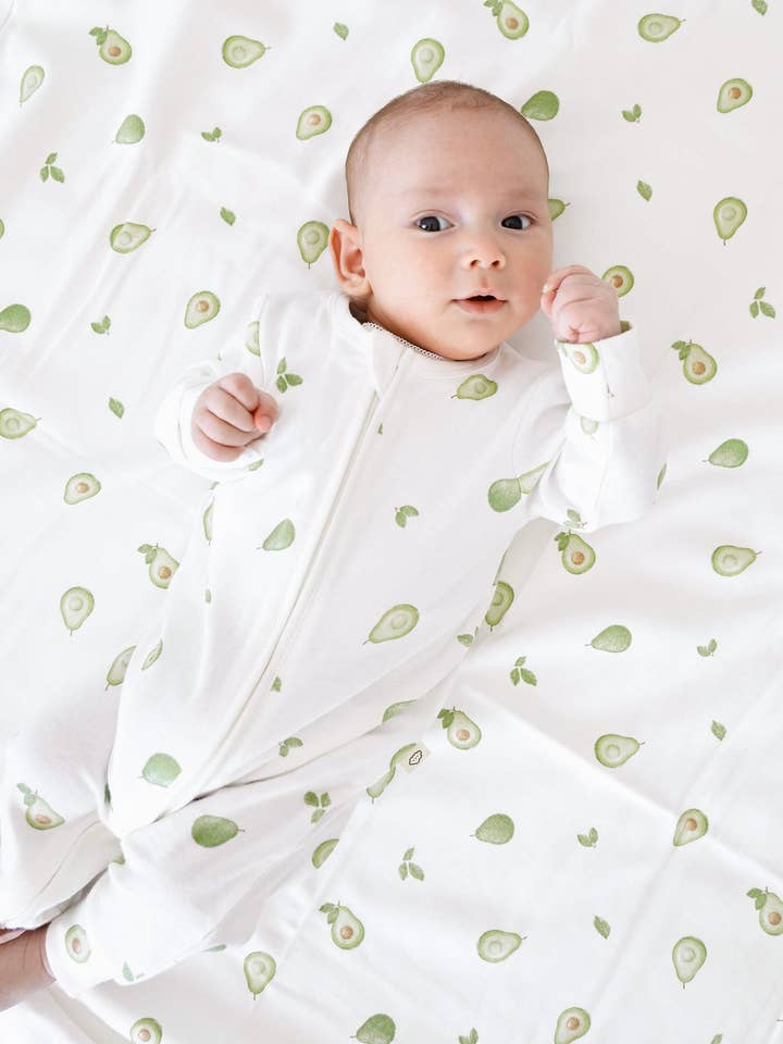 Lūmmi in Colour Babywear - Wholesale Swaddle – Baby - Baby swaddle wrap - Avocados6