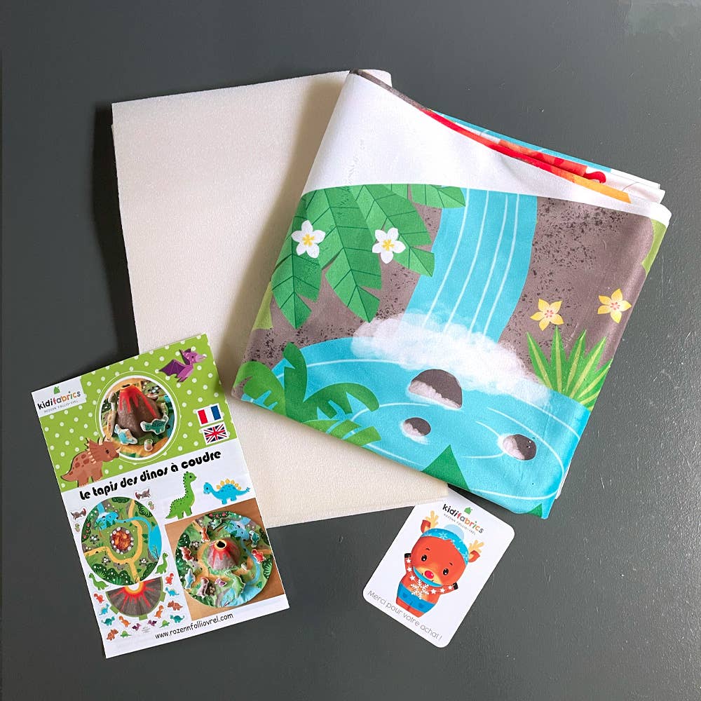 Kidifabrics – wholesale Craft sewing kit – The dinosaur carpet to sew12