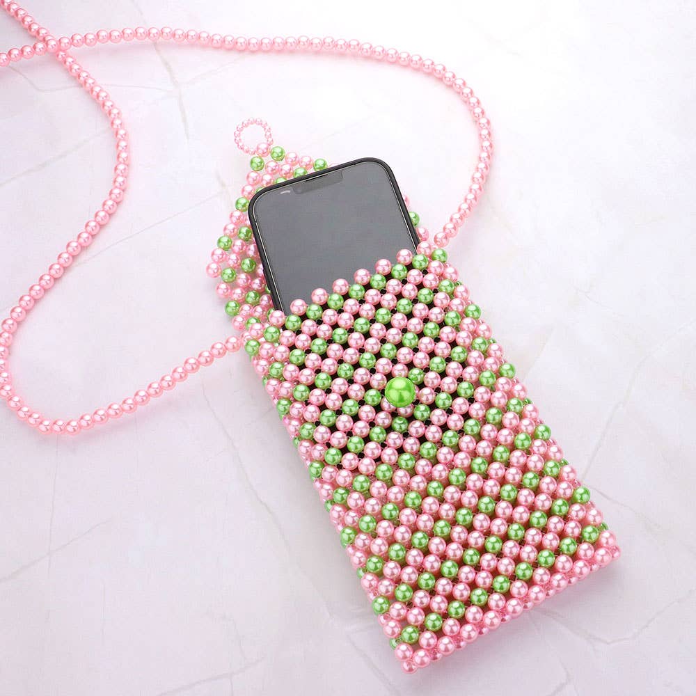 Sensibling Corp. – Großhandel Handytasche – Damen – Umhängetasche mit Perlenstickerei
12