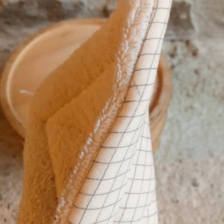 Maison Sauvage - Wholesale Schoonmaaksponsjes - Grote schoonmaakhanddoekspons in lichte kleuren2