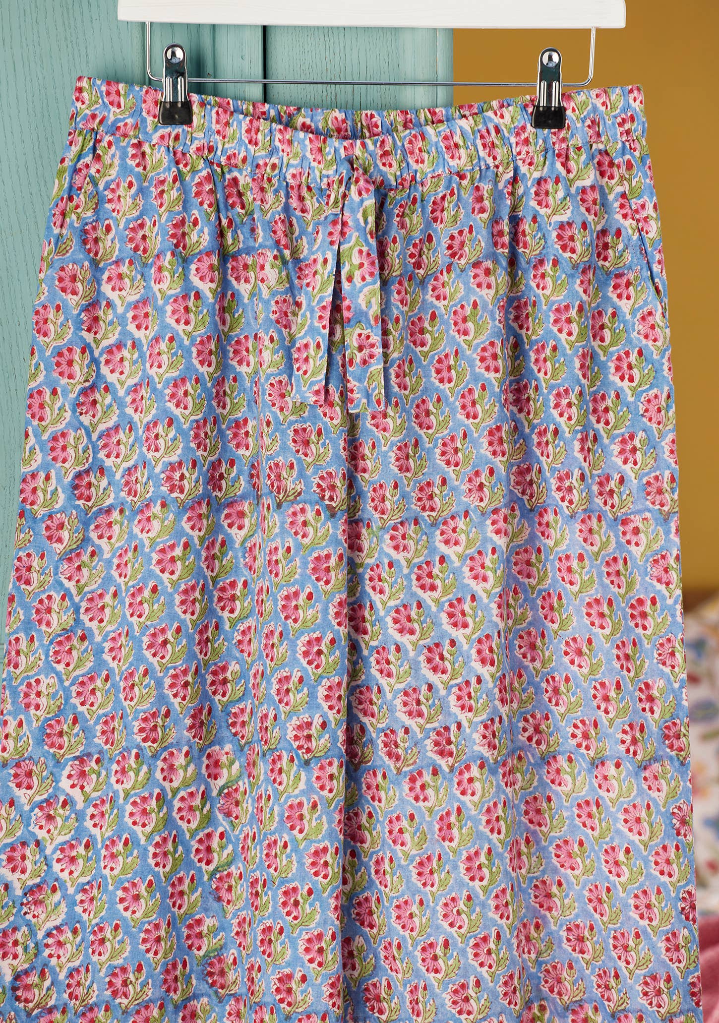 Namaste - Vente Haut et bas de pyjama – femme - Pyjama imprimé block Taruni2